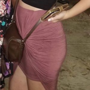 High low sexy skirt